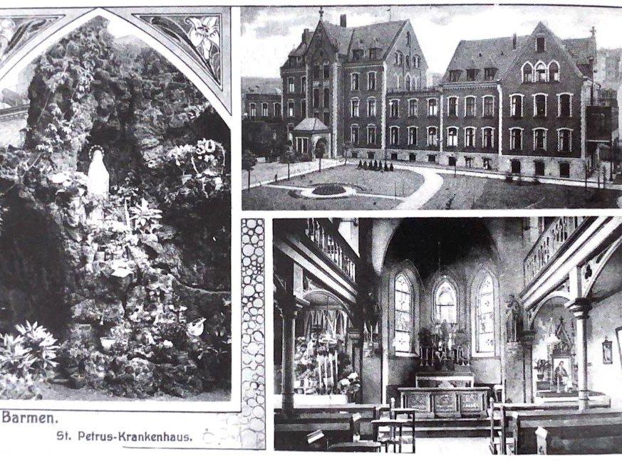 Petrus-Krankenhaus Wuppertal Barmen historisch 